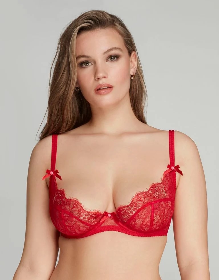 Lorna Lace Plunge Underwired Bra