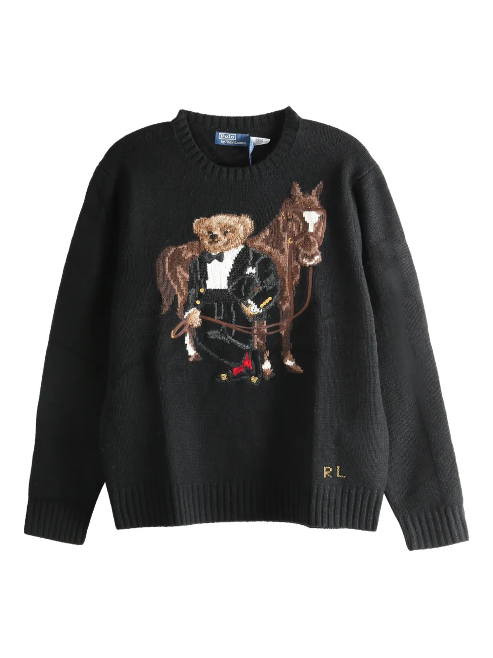 Polo Ralph Lauren Sweater Pullover Wool Blend Knit, view 2