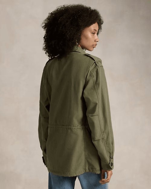 Cotton Twill Field Jacket, view 4