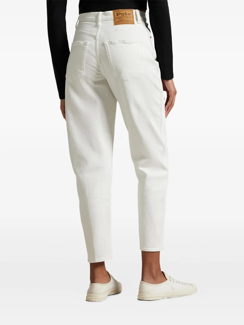 Polo Ralph Lauren Crvd Tpr Ankle Straight Low Str Denim Denim