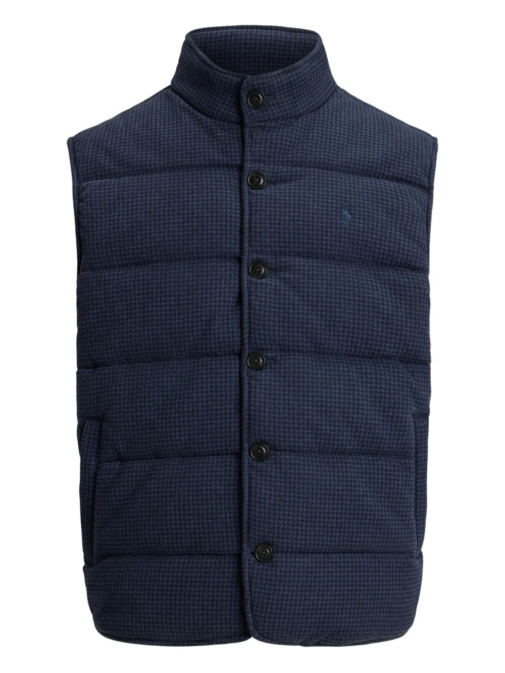 Polo Ralph Lauren Cfbtnvstm13 Vest 40/1 Dbl Knit Jacq Vest