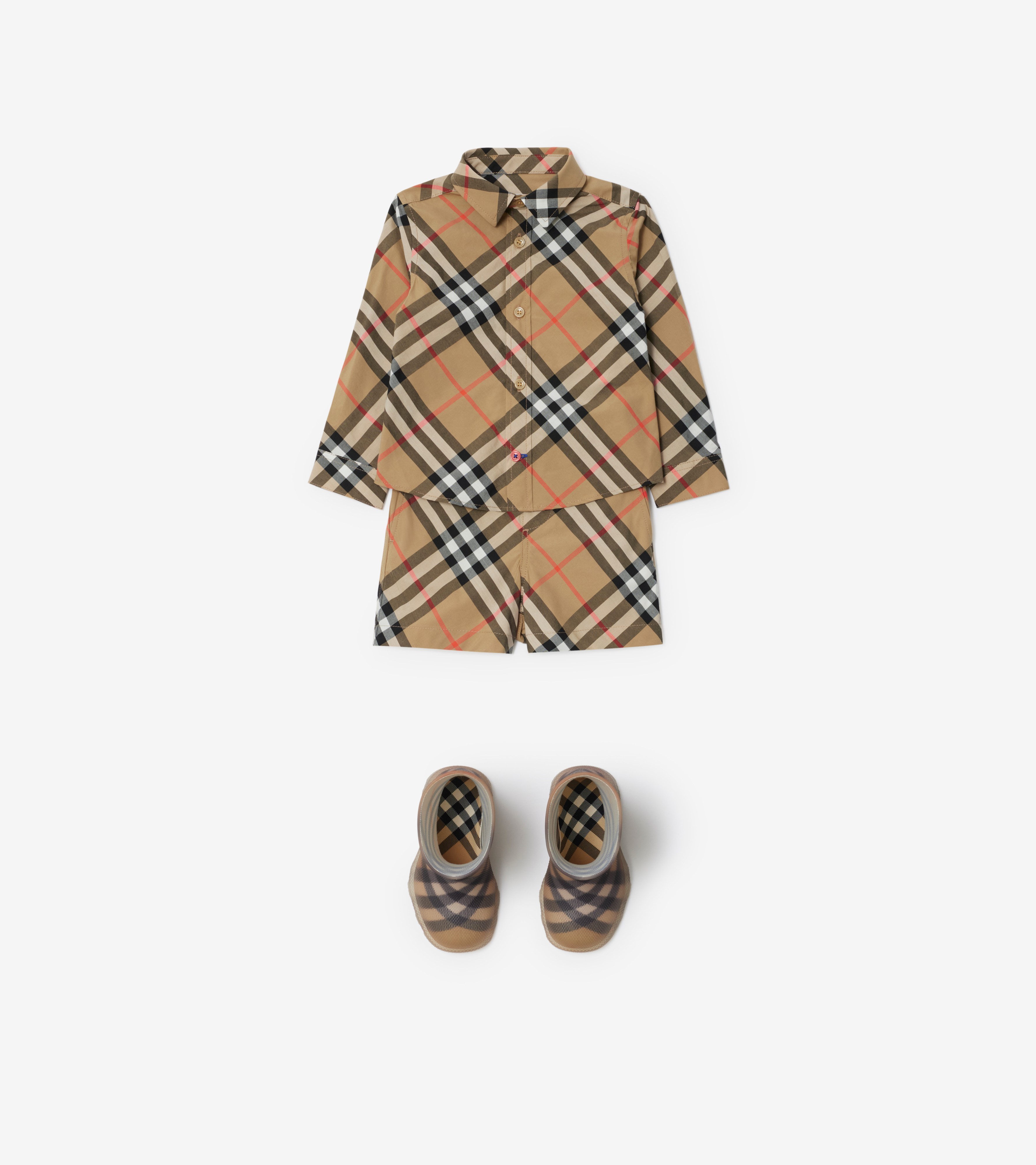 Check Cotton Shirt