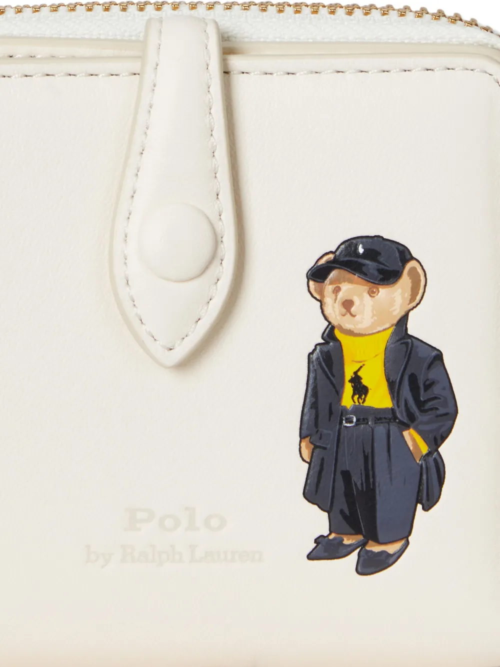 Polo Ralph Lauren Cm Blpt Sp W Wallet Small Pp Holiday Bear Wallet