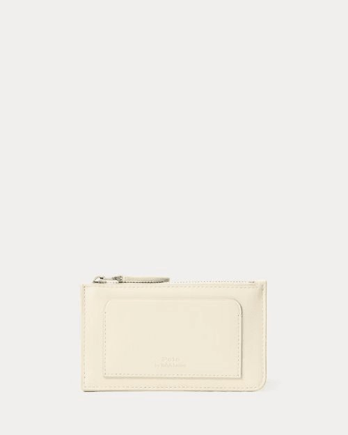 Polo Bear Leather Zip Card Case, view 2