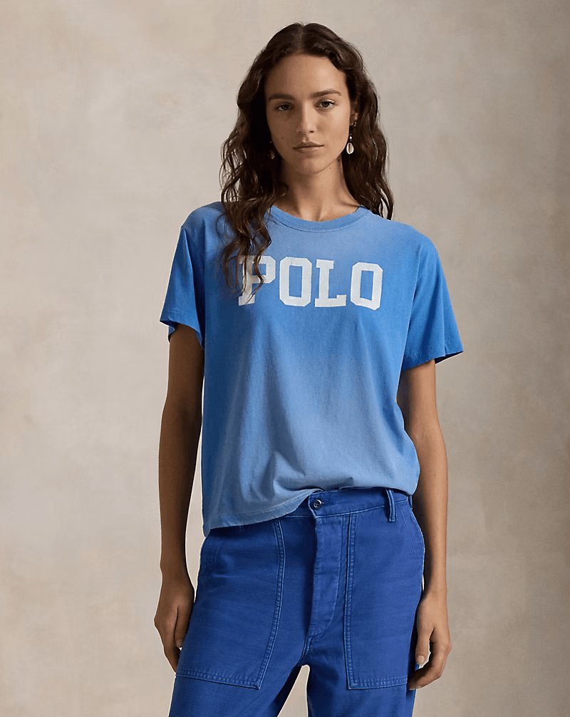 Logo Cotton Jersey Crewneck Tee