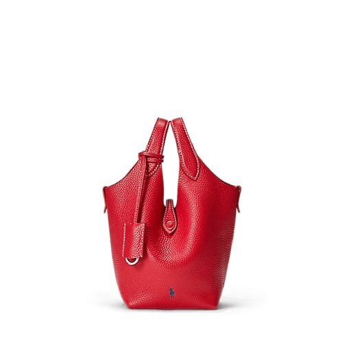 Polo Play Leather Small Tote & Crossbody