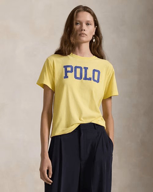 Logo Cotton Jersey Crewneck Tee