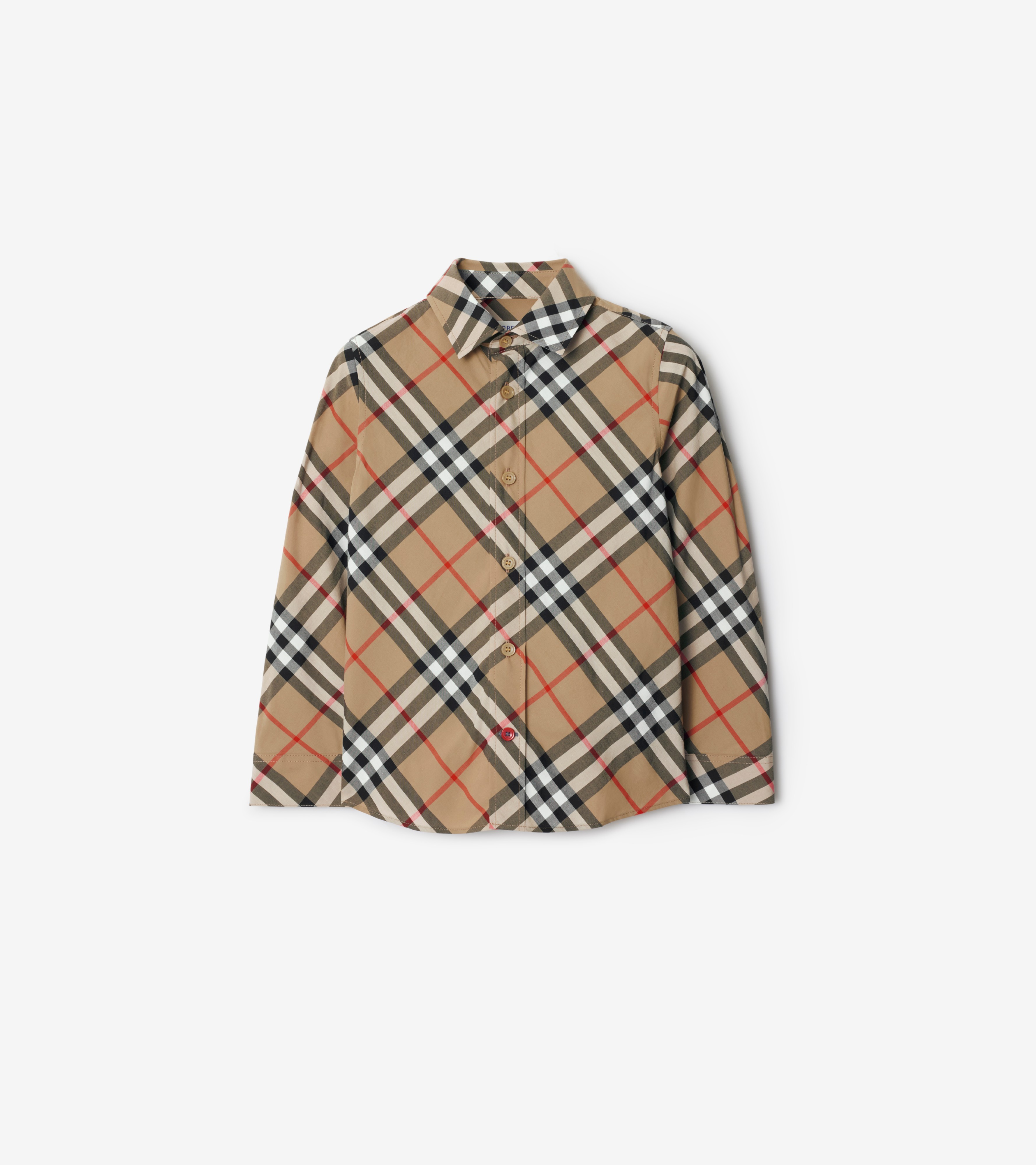 Check Cotton Shirt