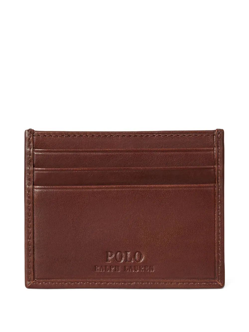 Polo Ralph Lauren Card Case Wallet Medium Leather Wallet, view 3