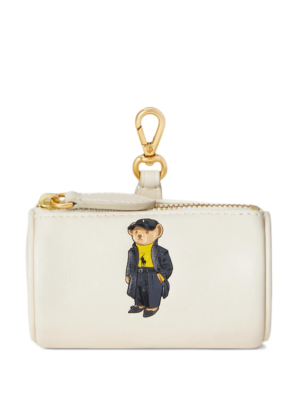 Polo Ralph Lauren Br Cylnd Pch Coin Purse Small Pp Holiday Bear Wallet