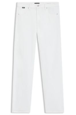 Barrel-Leg Jeans In Egyptian-Cotton Denim