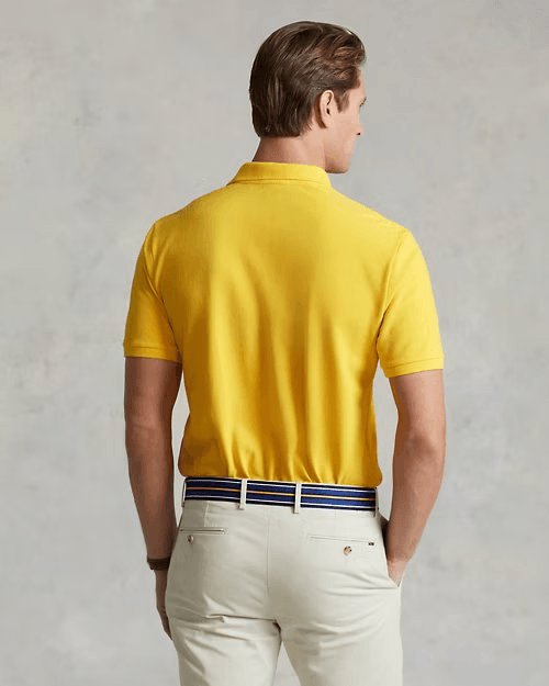 The Iconic Mesh Polo Shirt, view 4