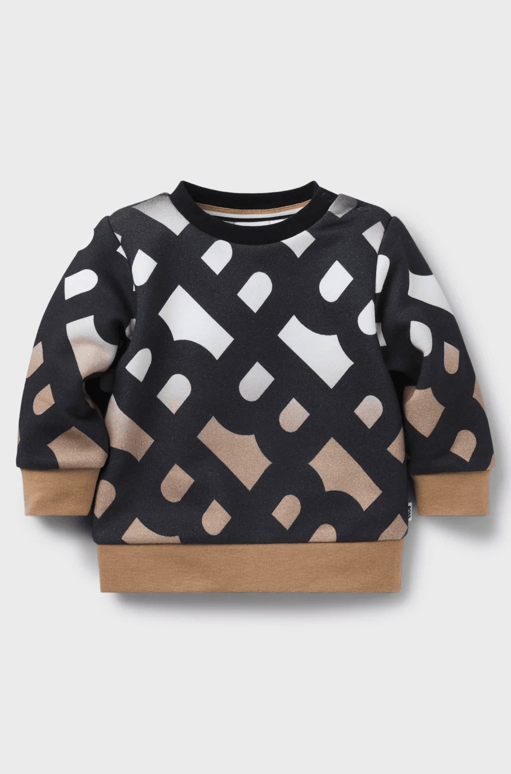 Kids' Sweatshirt In Cotton-Blend Fleece With Degradé Monograms