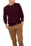 Men's essential cable sweater, view 4