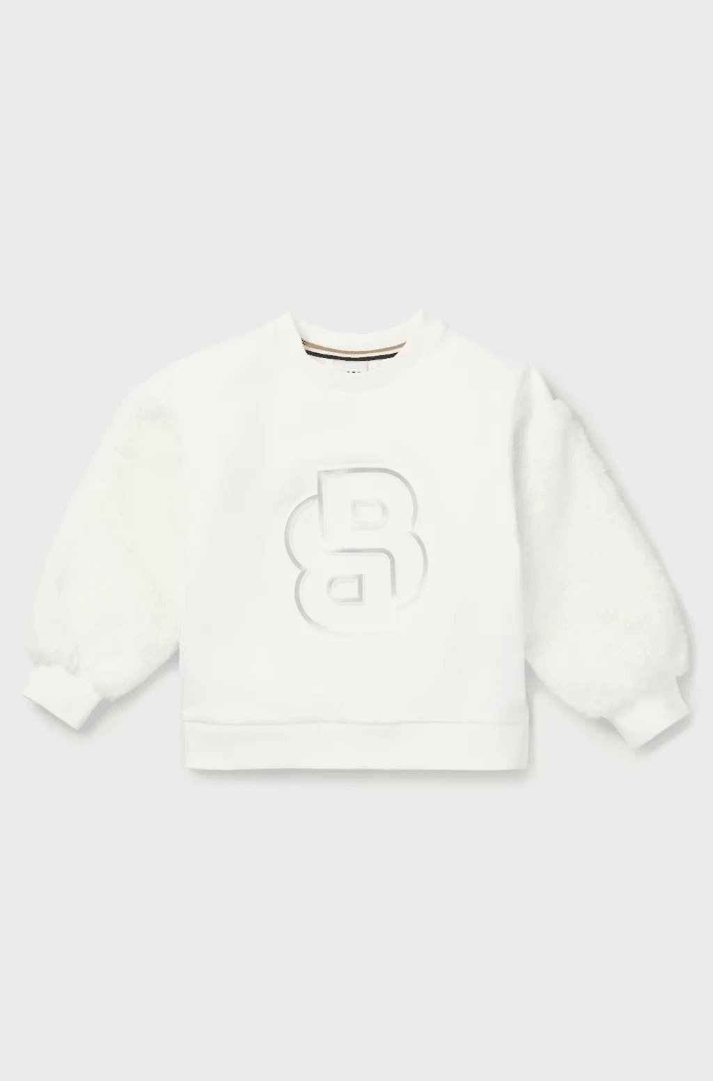 Kids' Sweatshirt With Metallic-Effect Double B Monogram