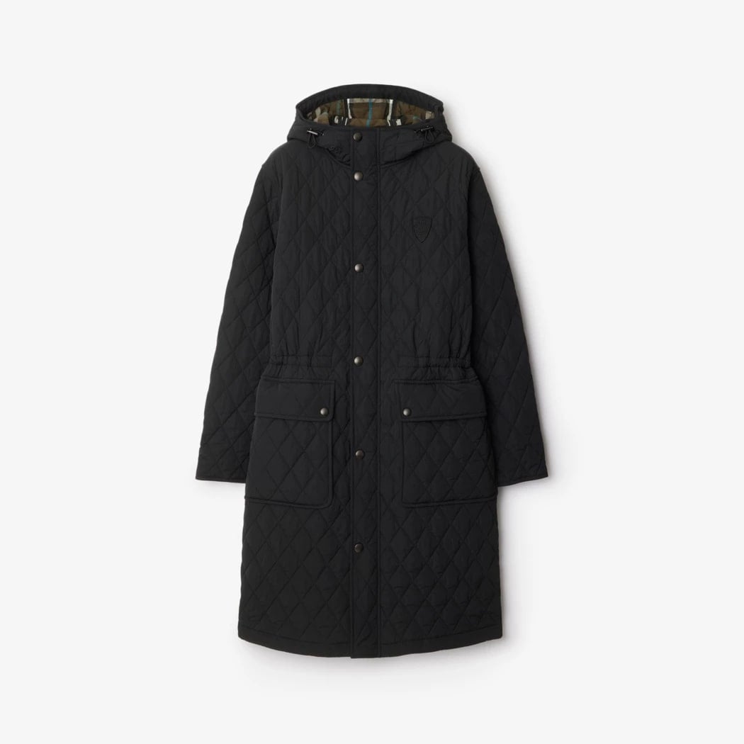 Quilted Nylon Parka
