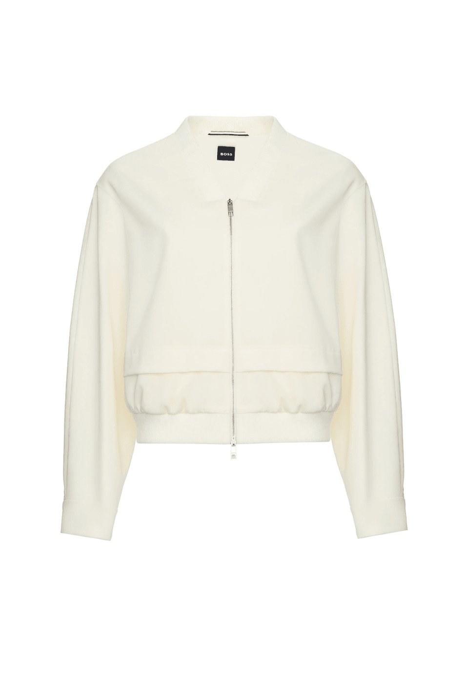 Oversized-fit jacket with layered effect