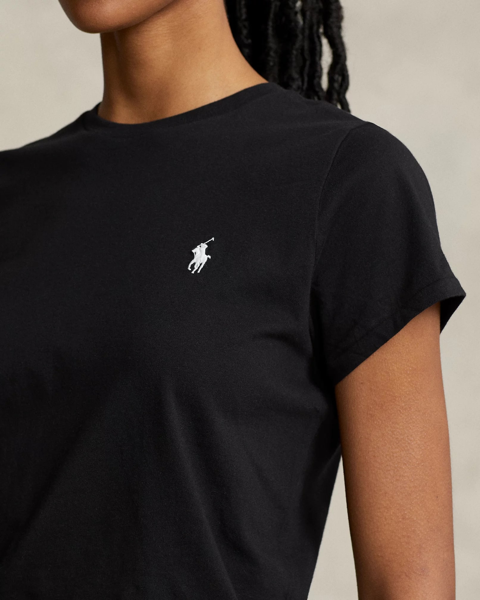 Cotton Jersey Crewneck T-Shirt, view 5