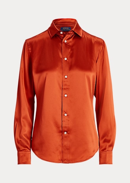 Polo Ralph Lauren Mulberry Silk Shirt
