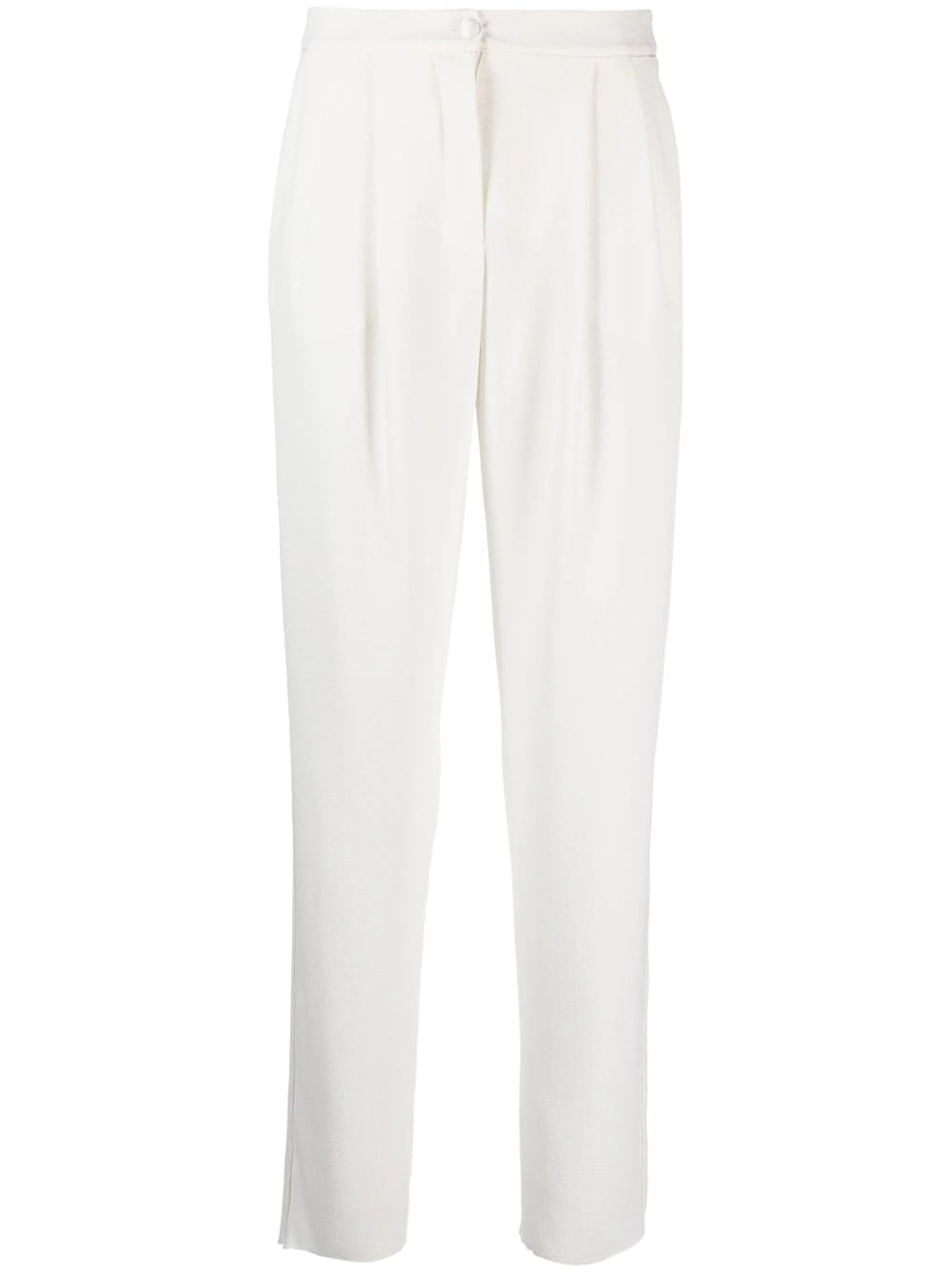 High-Waist Tapered Trousers