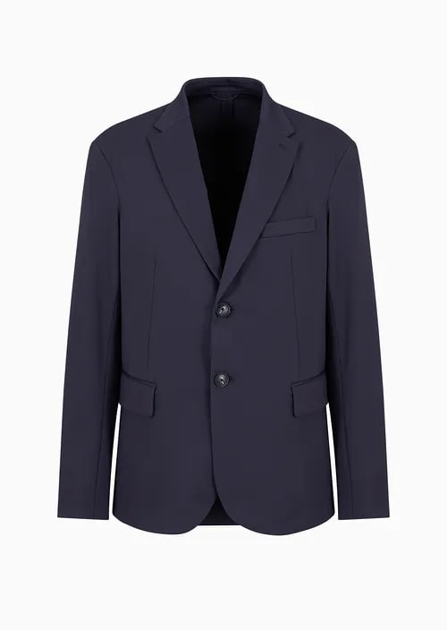 Travel Essentials Viscose Blend Jersey Blazer, view 4