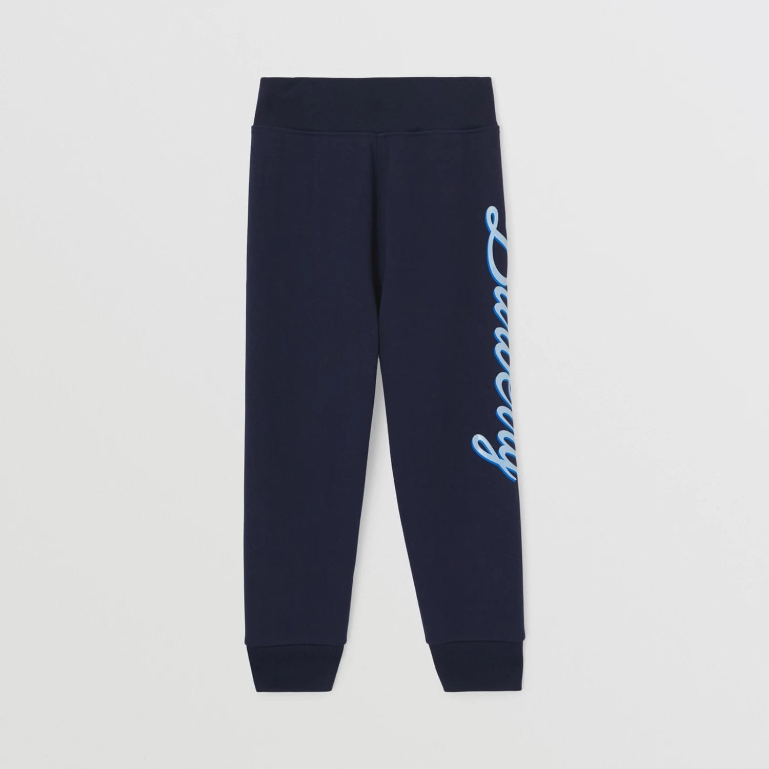 Logo Script Print Cotton Jogging Pants