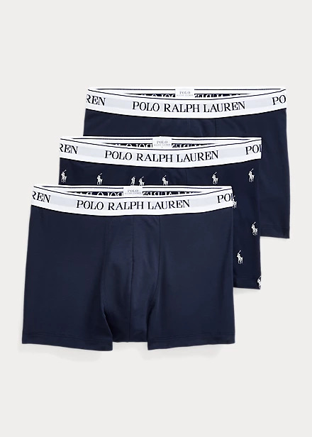 Polo Ralph Lauren Classic Stretch-Cotton Trunk 3-Pack