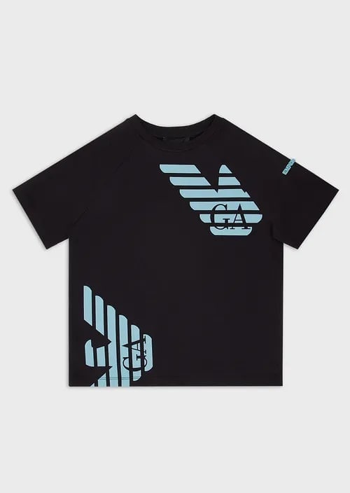 Kids  Jersey T-Shirt With Oversized Eagles