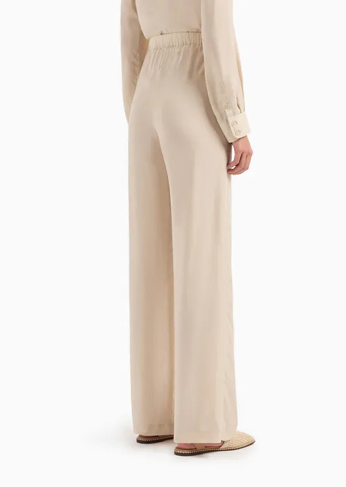 Palazzo Trousers In A Fluid Fabric, view 3