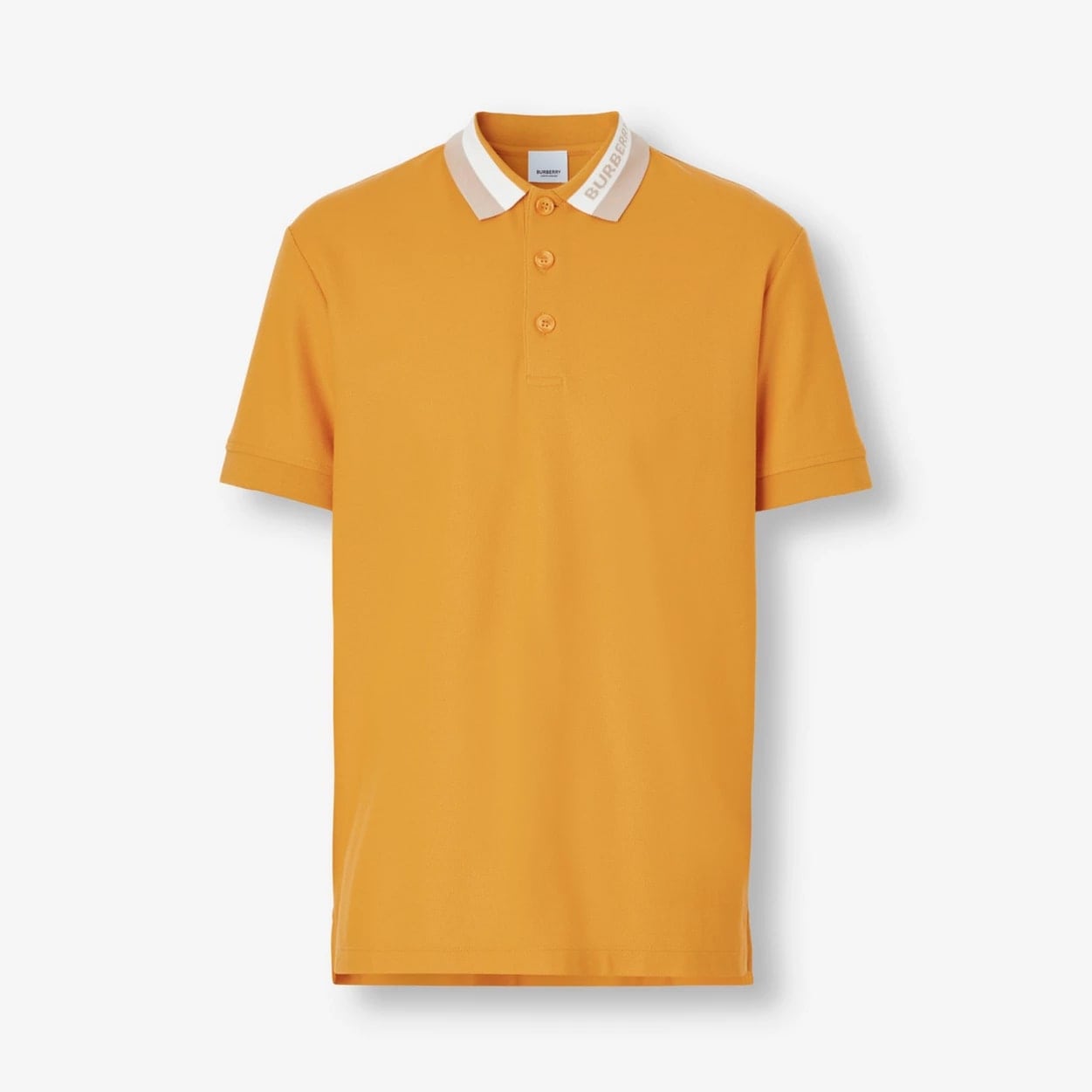 Logo Detail Cotton Piqué Polo Shirt