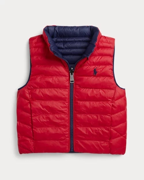 Reversible Quilted Gilet, view 3