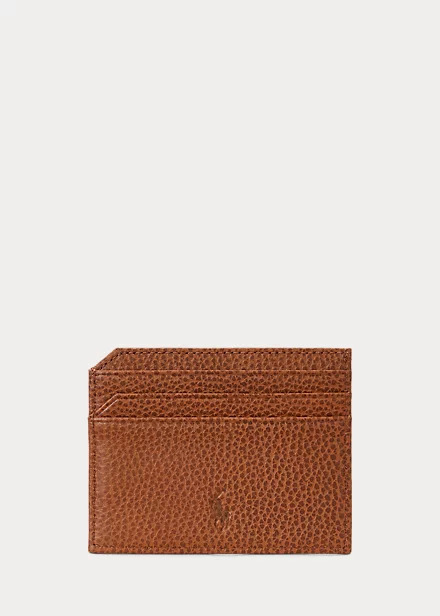 Polo Ralph Lauren Pebbled Leather Card Case