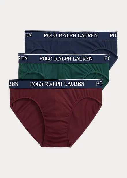 Polo Ralph Lauren Stretch Cotton Brief 3-Pack
