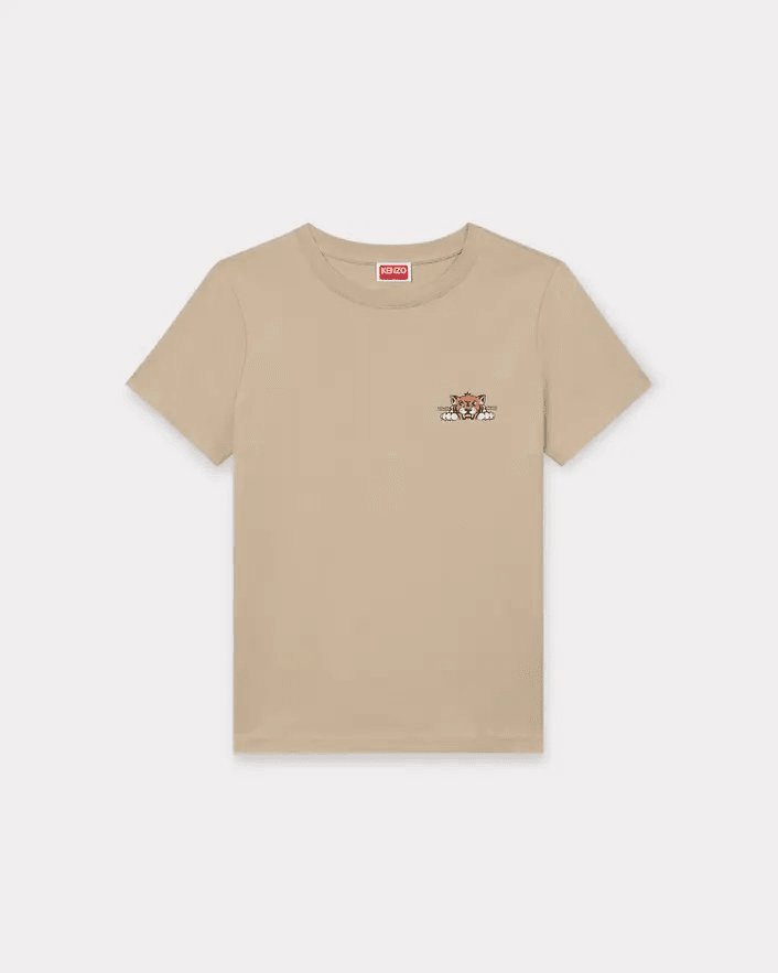 Happy Tiger' T-shirt in cotton