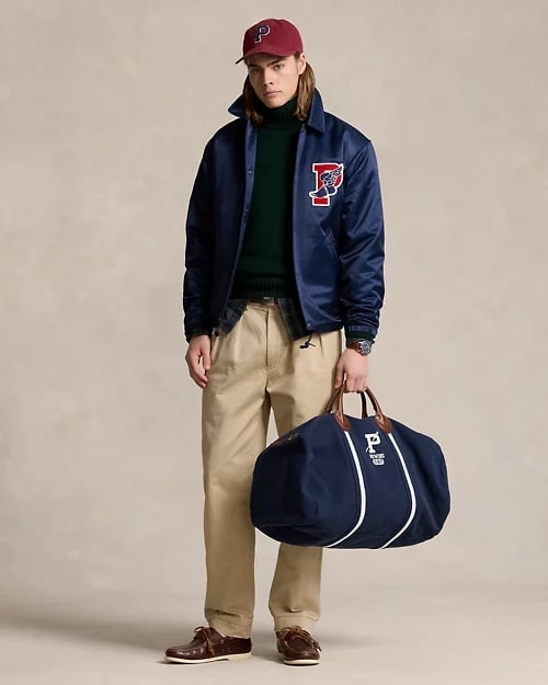 P-Wing Sateen Coach's Jacket, view 3