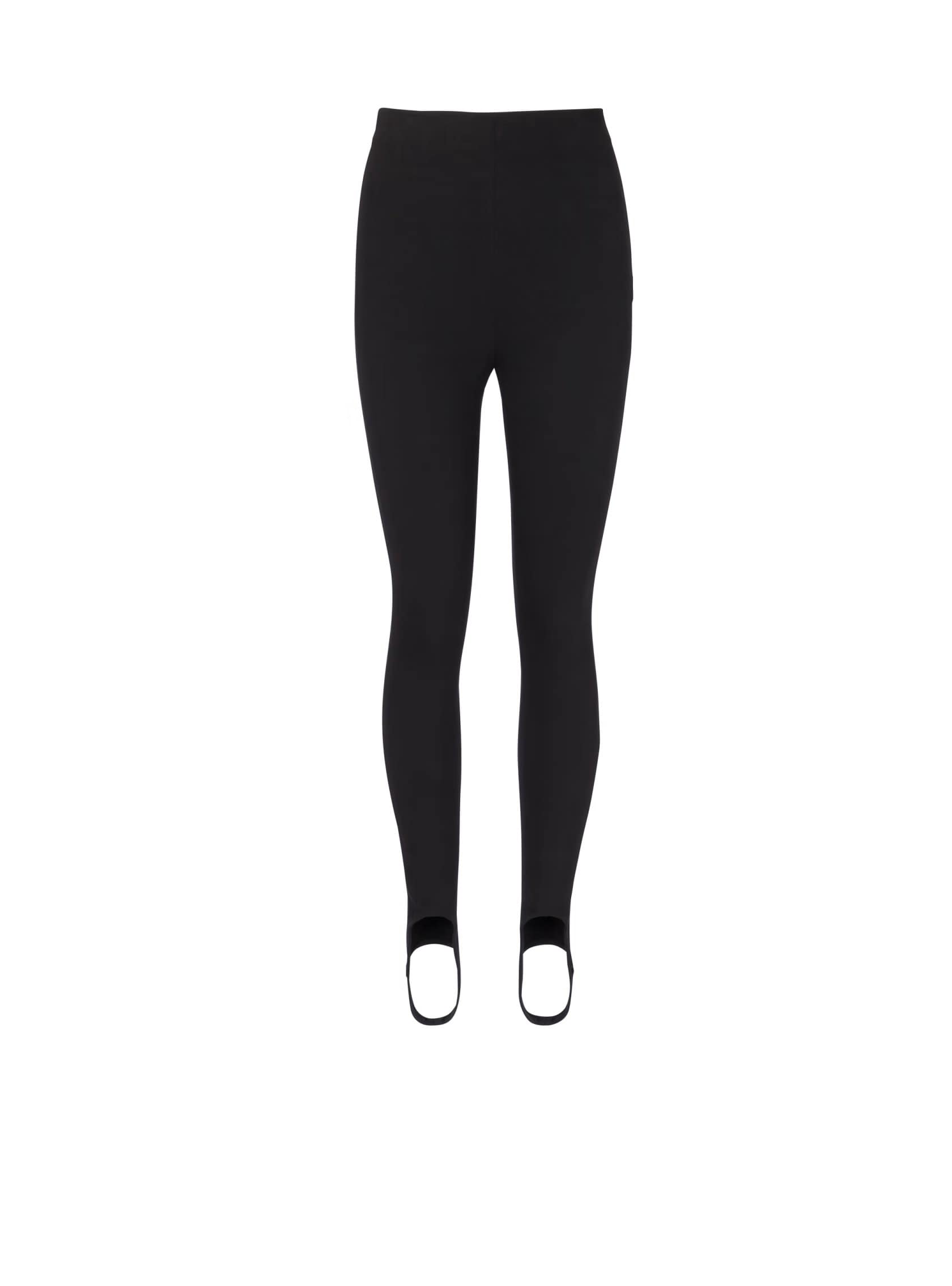 Balmain Grain De Poudre Form-Hugging Stretch Trousers