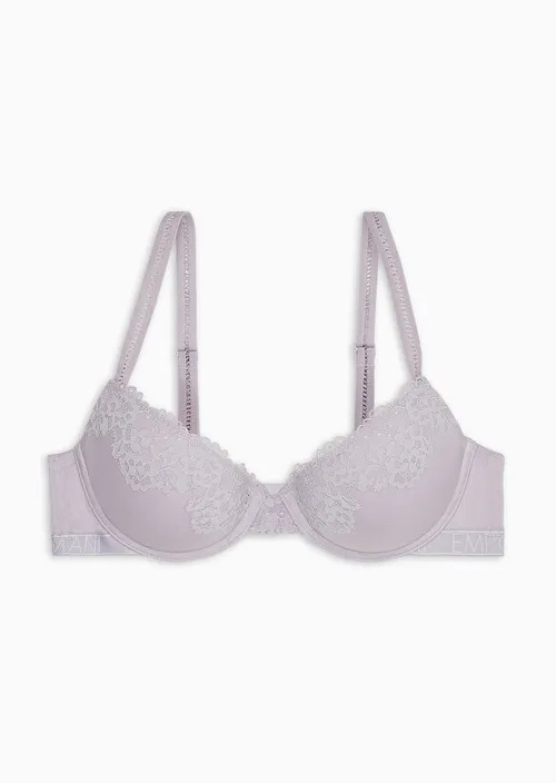 Asv Dreamy Lace Certified Viscose Push-Up Bra
