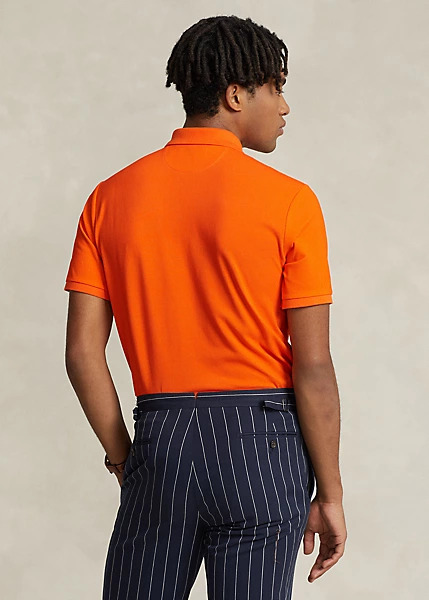 Polo Ralph Lauren Classic Fit Mesh Graphic Polo Shirt, view 3