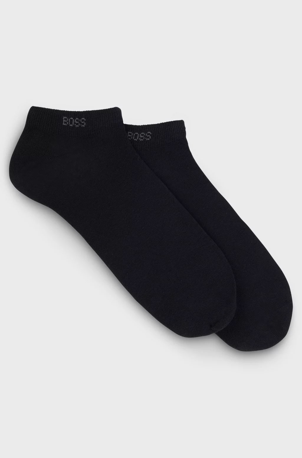 Two-Pack Of Ankle-Length Socks In Stretch Fabric
