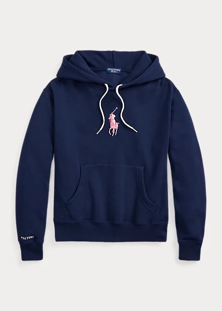 Polo Ralph Lauren Pink Pony Fleece Hoodie