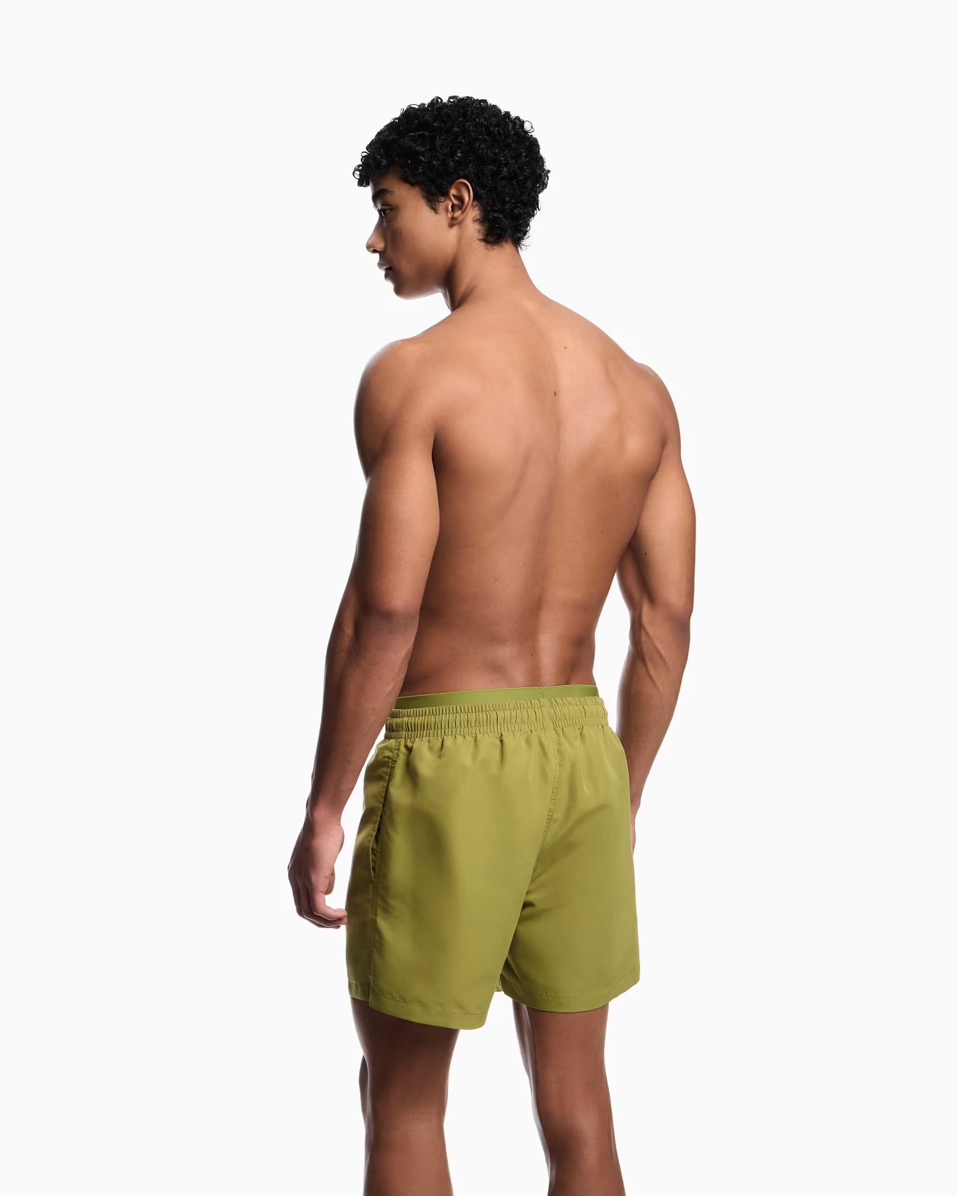 ASV logoband recycled fabric swim shorts, view 3