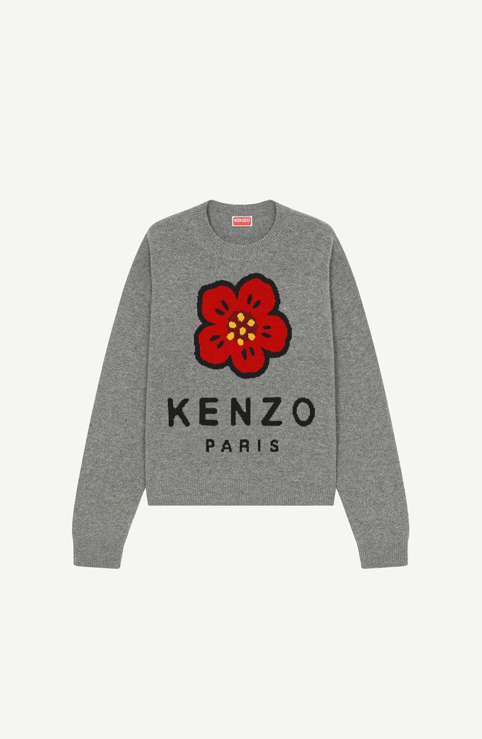 'Boke Flower' Merino Wool Jumper