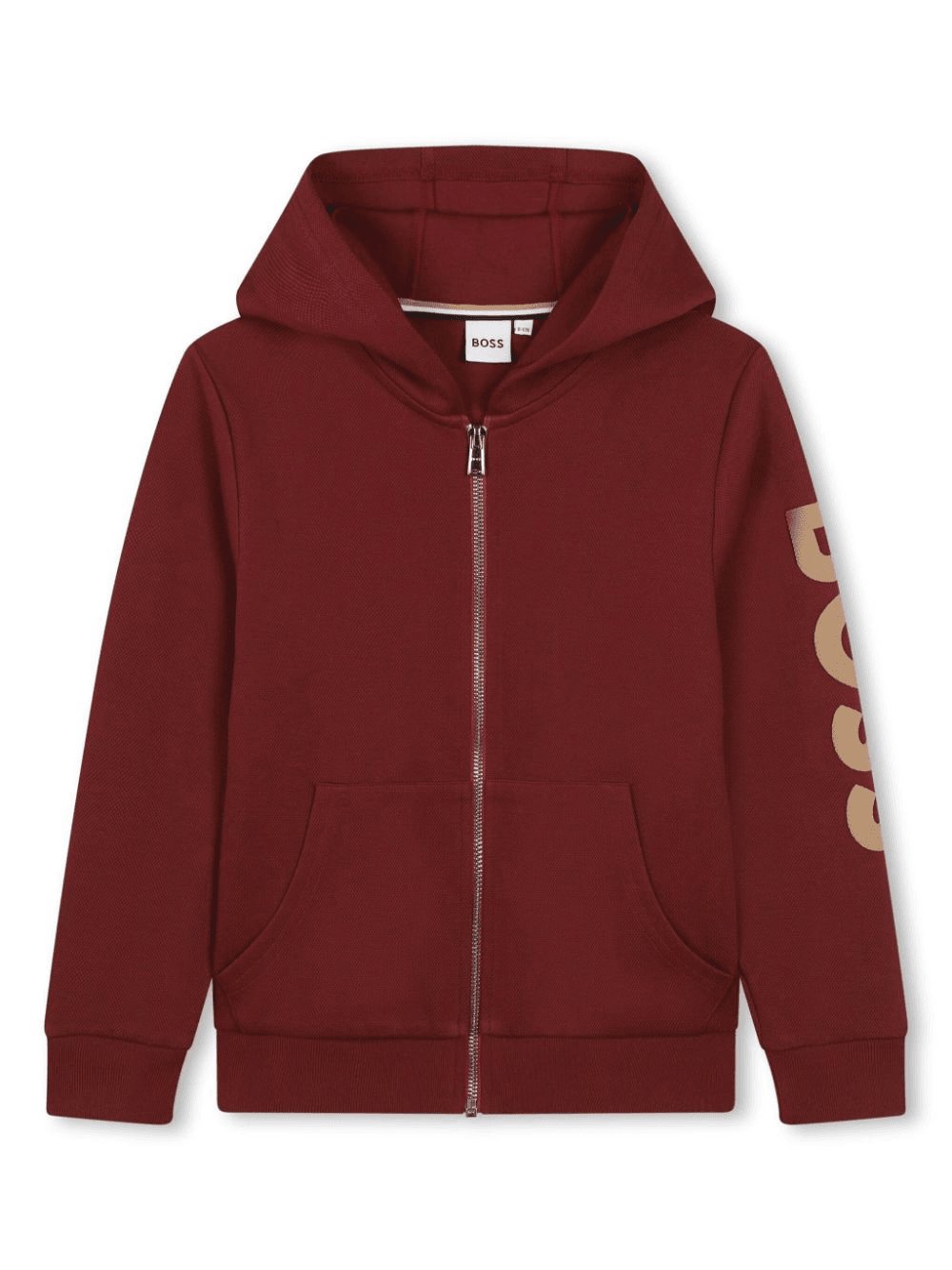 zipped hoodie