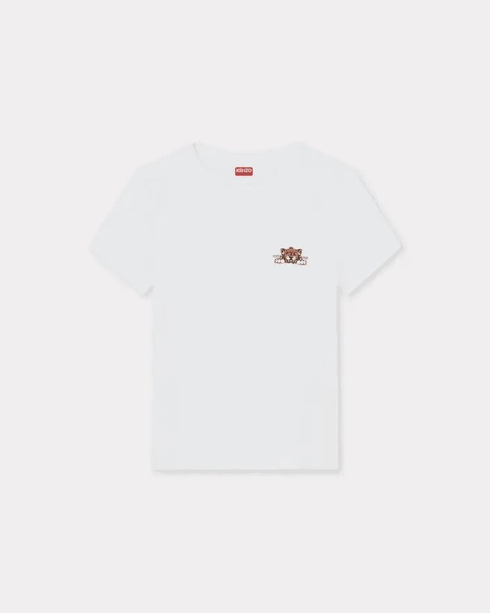 Happy Tiger' T-shirt in cotton, view 13