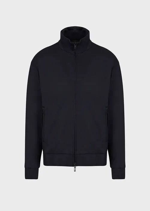 Travel Essentials Sweatshirt With Full-Length Zip