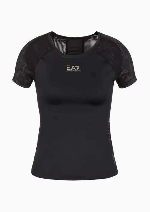 Ea7 Dynamic Athlete T-Shirt In Ventus7 Technical Fabric