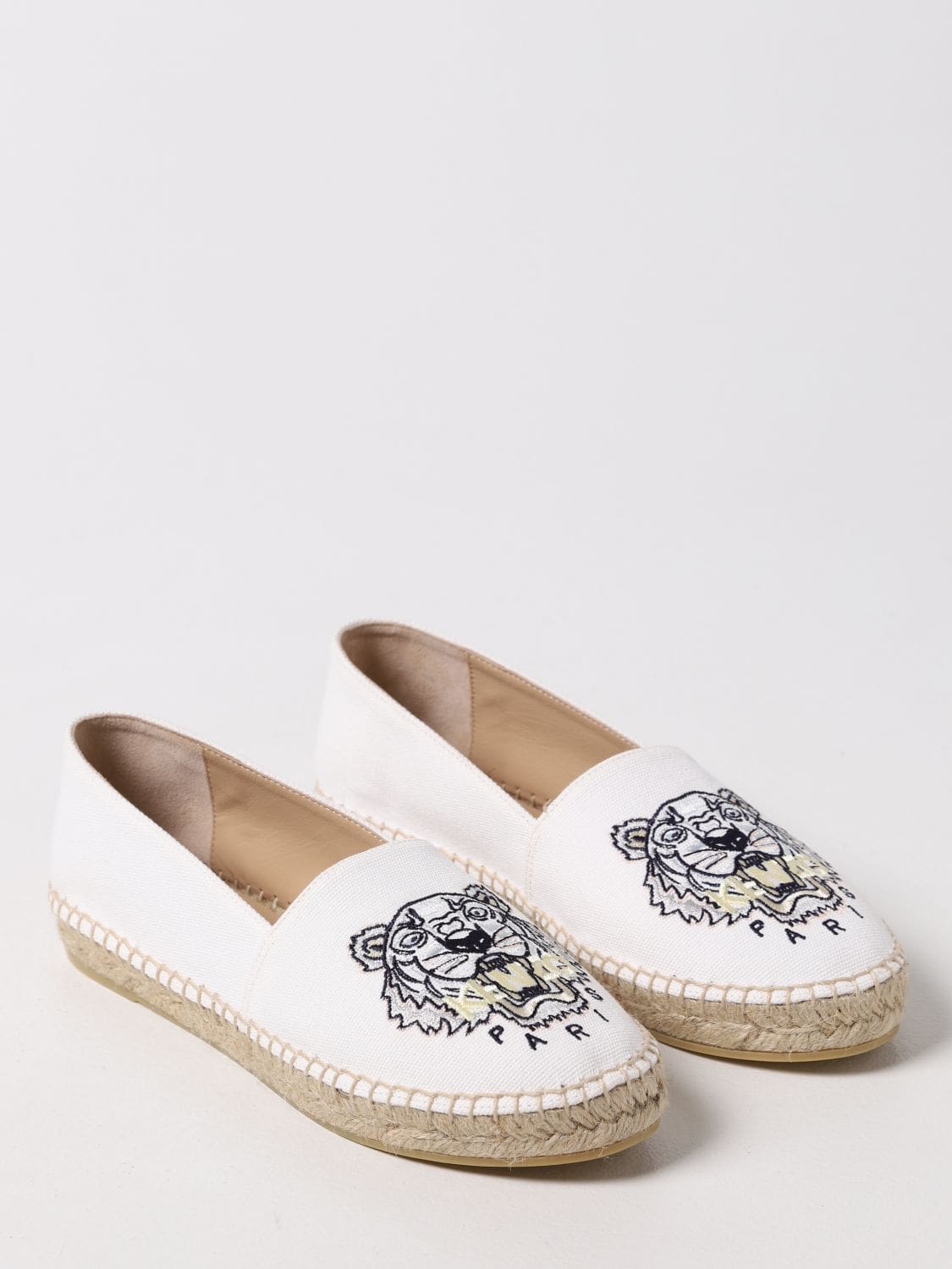 Tiger canvas espadrilles