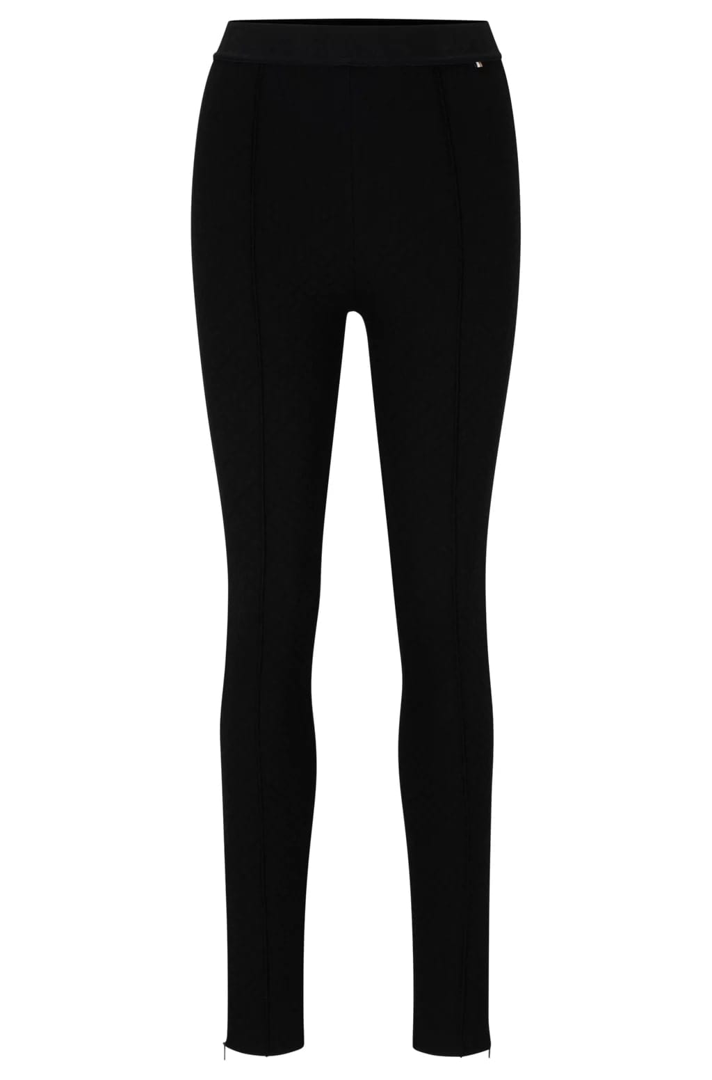 Extra-Slim-Fit Trousers In Power-Stretch Monogram Jacquard