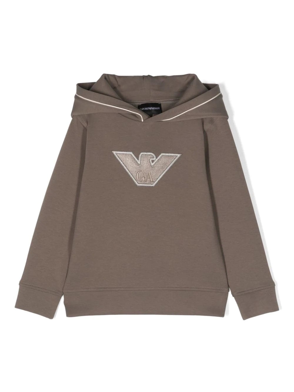 Kids Logo-Embroidered Jersey Hoodie