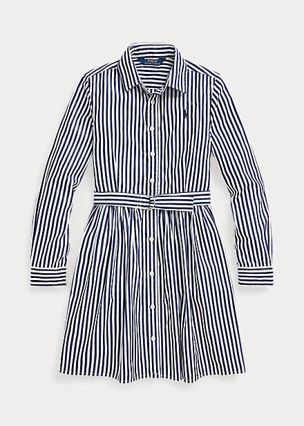 Polo Ralph Lauren Striped Cotton Shirtdress